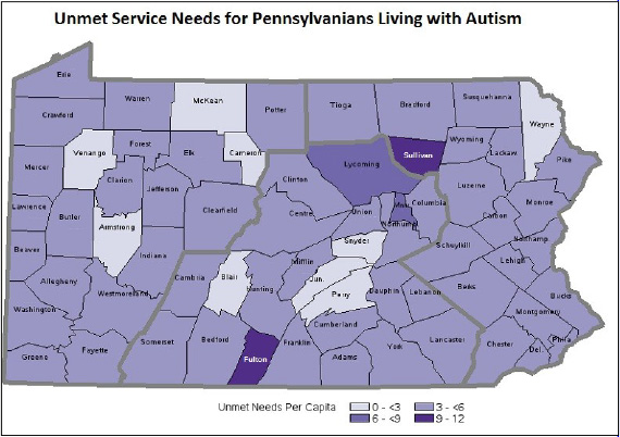 Report 2 Service Needs Pa Autism Needs Assessment