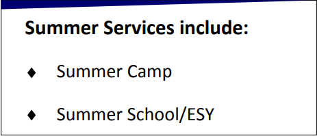 Summer services